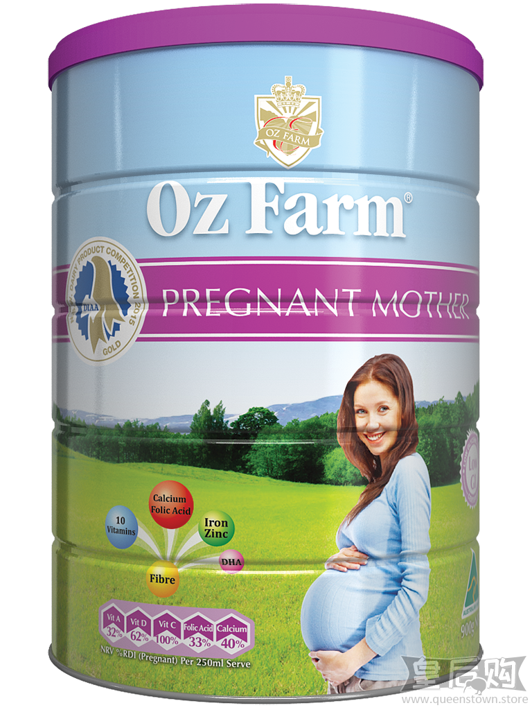 [一罐单独包邮]澳美滋 Oz Farm 孕妇配方奶粉 900g